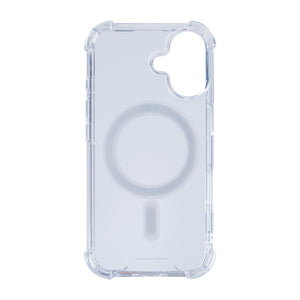 Rixus Anti-Burst Tasche mit MagSafe For Apple iPhone 16 Plus Transparent