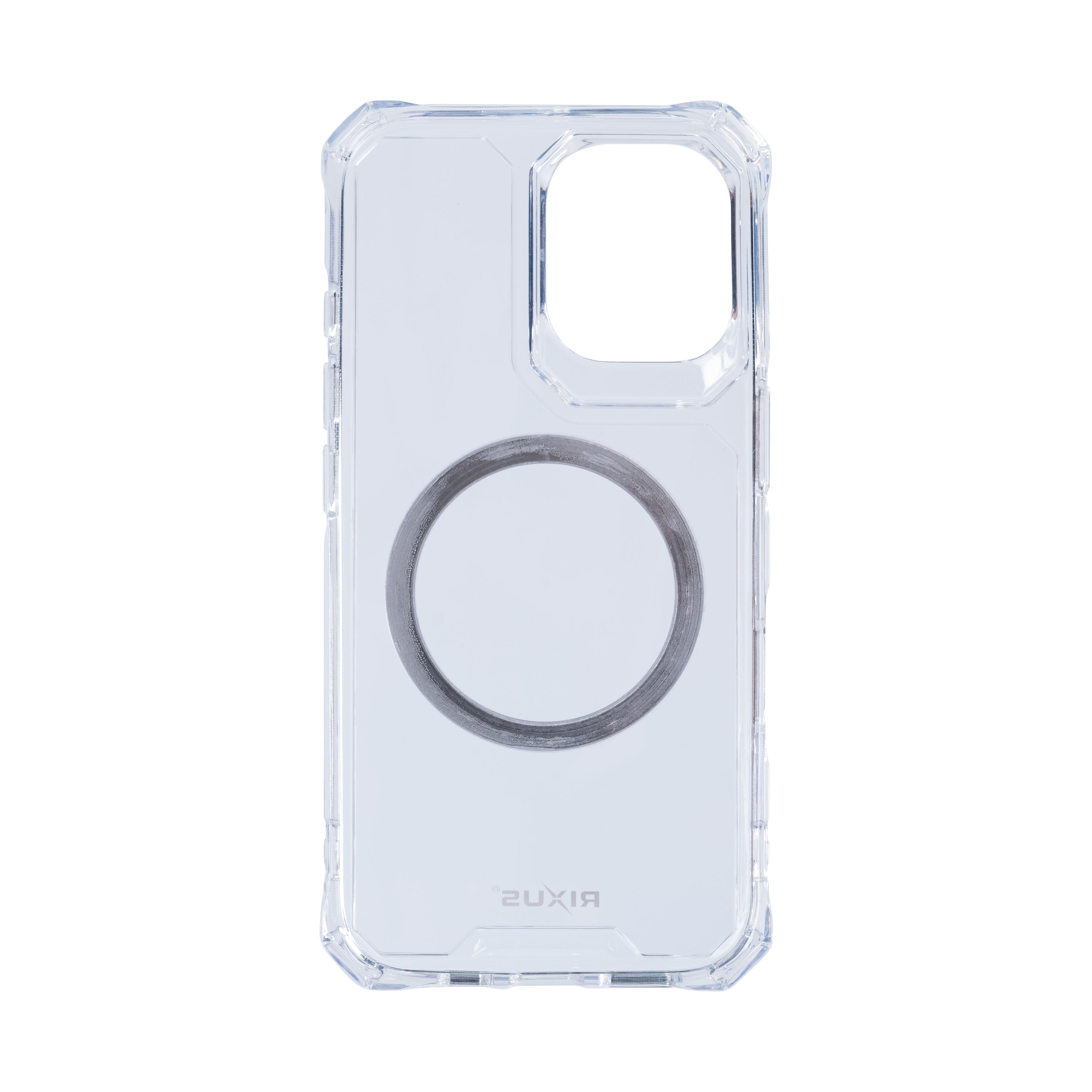 Rixus Armor-X Anti Shock Case mit MagSafe For Apple iPhone 16 Transparent