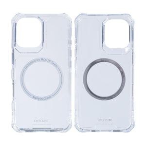 Rixus Armor-X Anti Shock Case mit MagSafe For Apple iPhone 16 Transparent