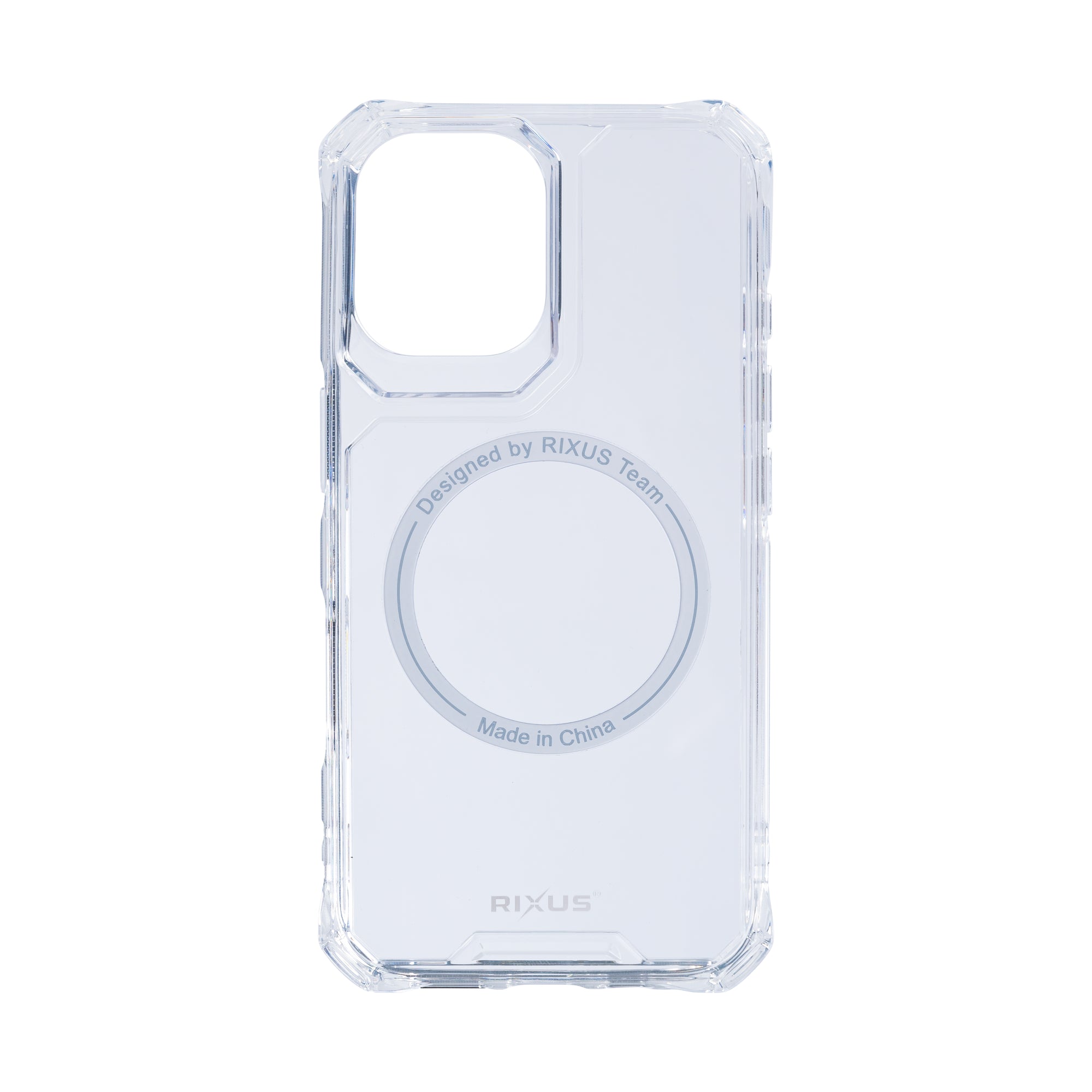 Rixus Armor-X Anti Schock Gehäuse mit MagSafe For Apple iPhone 16 Plus Transparent