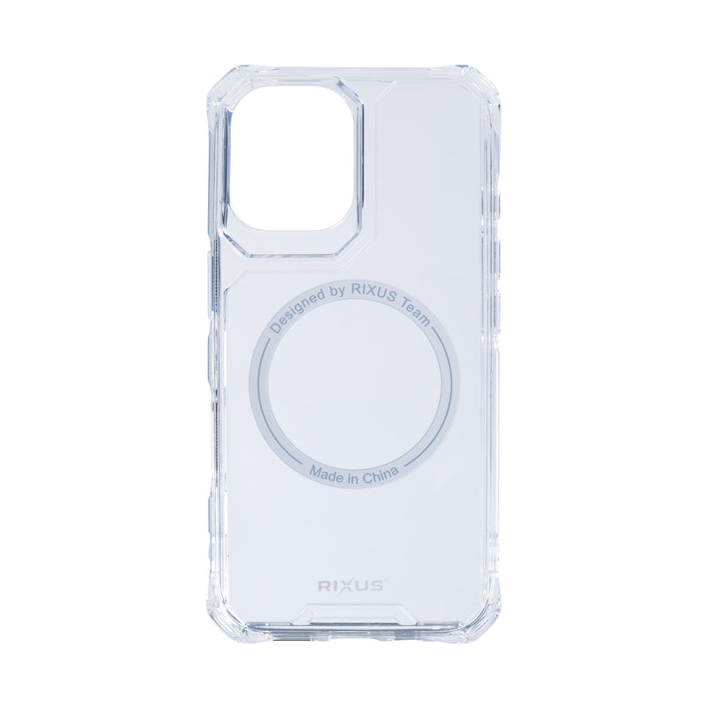 Rixus Armor-X Anti Schock Gehäuse mit MagSafe For Apple iPhone 16 Plus Transparent