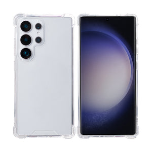 Rixus Anti-Burst Gehäuse für Samsung Galaxy S25 Ultra Transparent