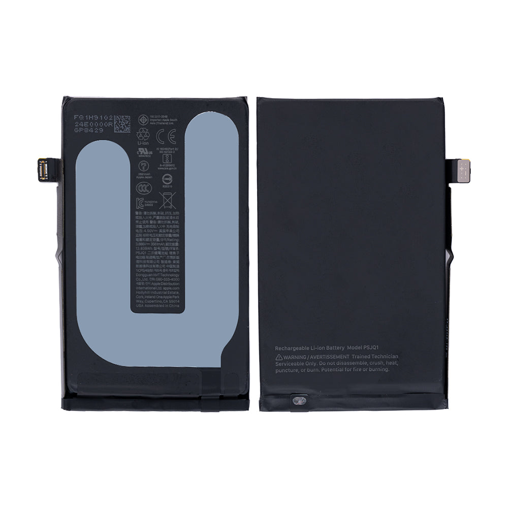 Für iPhone 16 Batterie mit TI-Chip