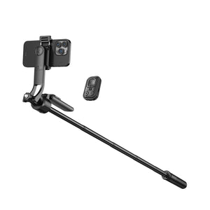 Rixus RXSF55 Telefon Selfie Stick mit AI Face Tracking Kamera Schwarz