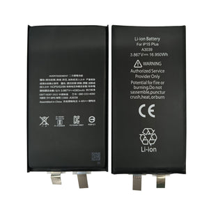 For Apple 15 Plus Akku (Punktschweißen erforderlich) Ohne BMS/IC OEM