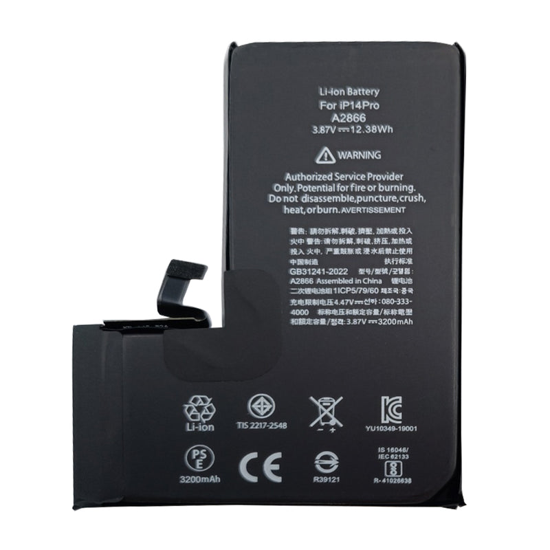 For Apple 14 Pro Diagnose durchführen Akku OEM