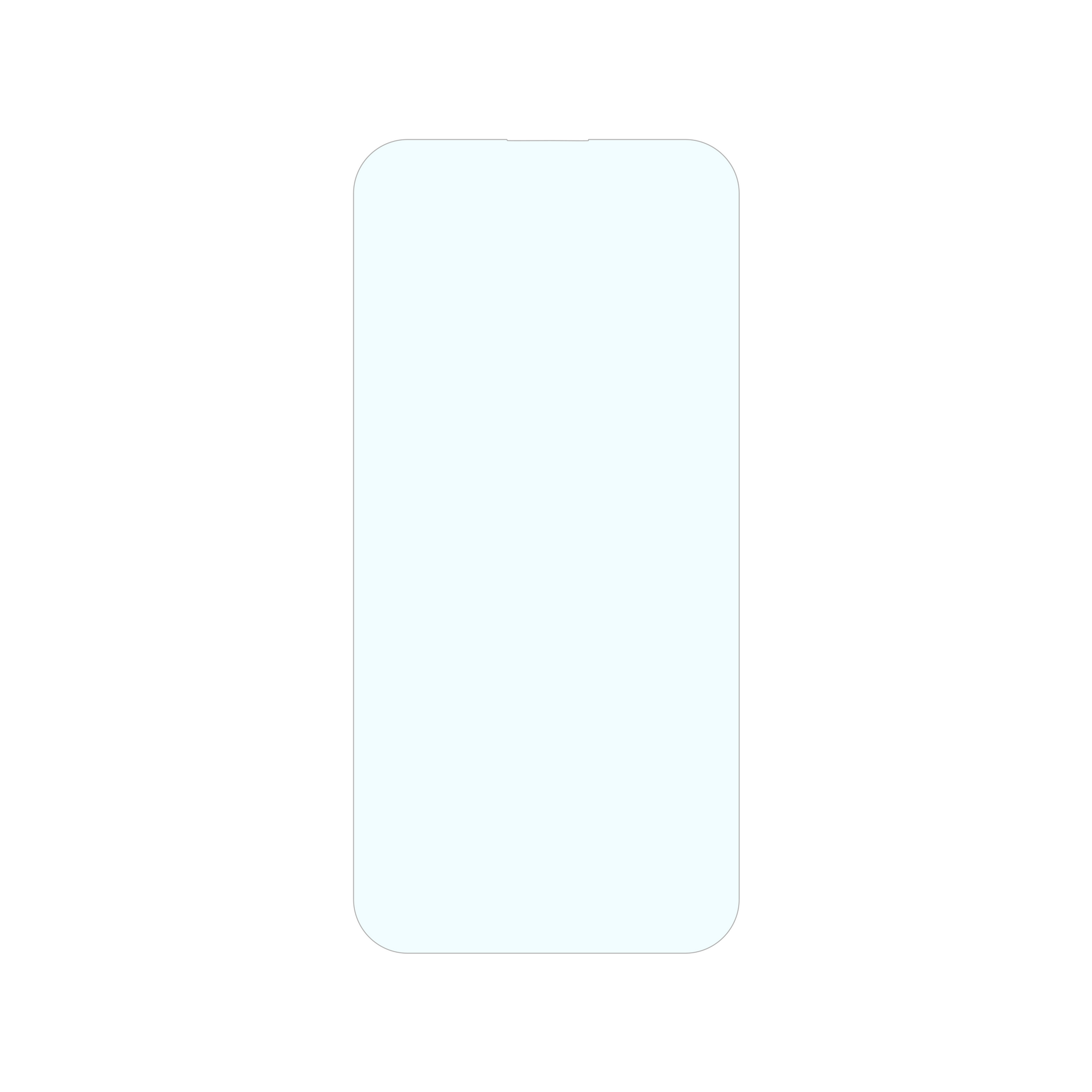 Gehärtetes Glas 2.5D For Apple 15 Plus, 15 Pro Max