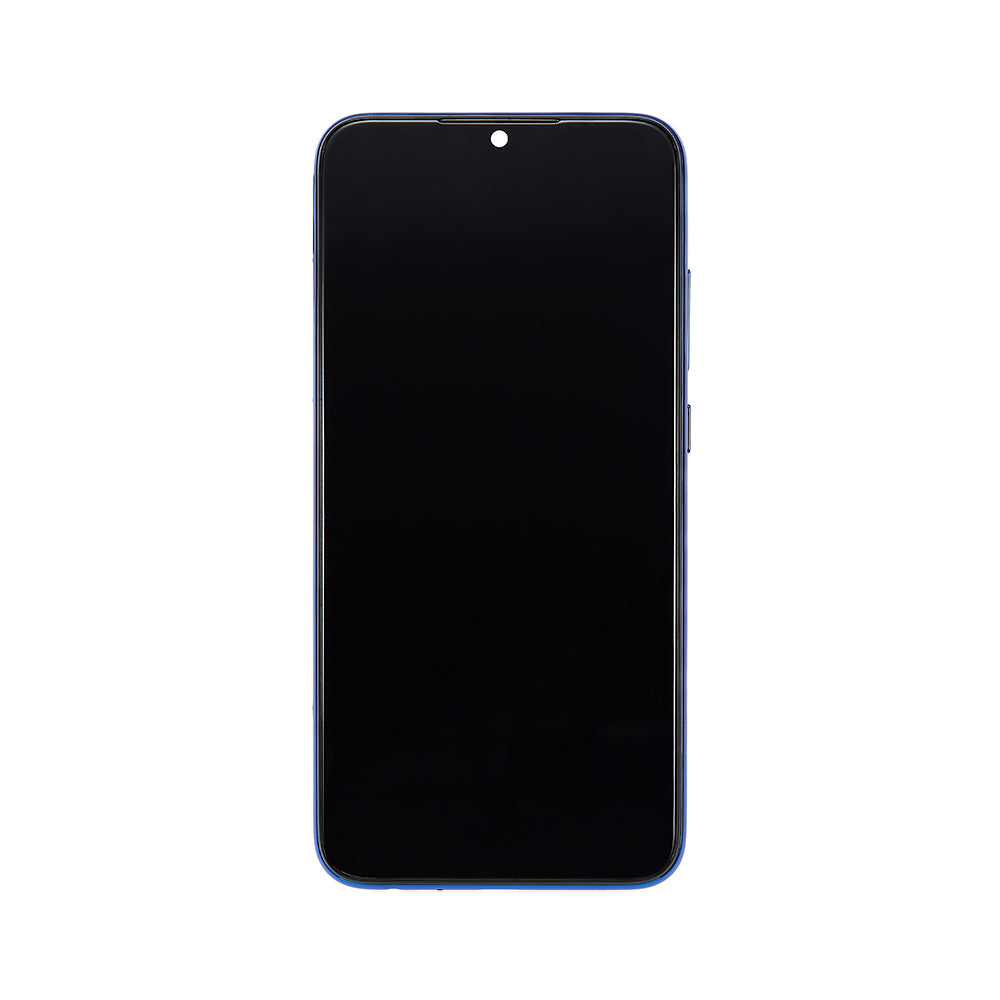 Xiaomi Redmi Note 8, Note 8 (2021) Display und Digitizer mit Rahmen Neptun Blau OEM