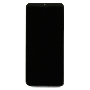Samsung Galaxy A22 5G A226B Display und Digitizer mit Rahmen Schwarz Service Pack