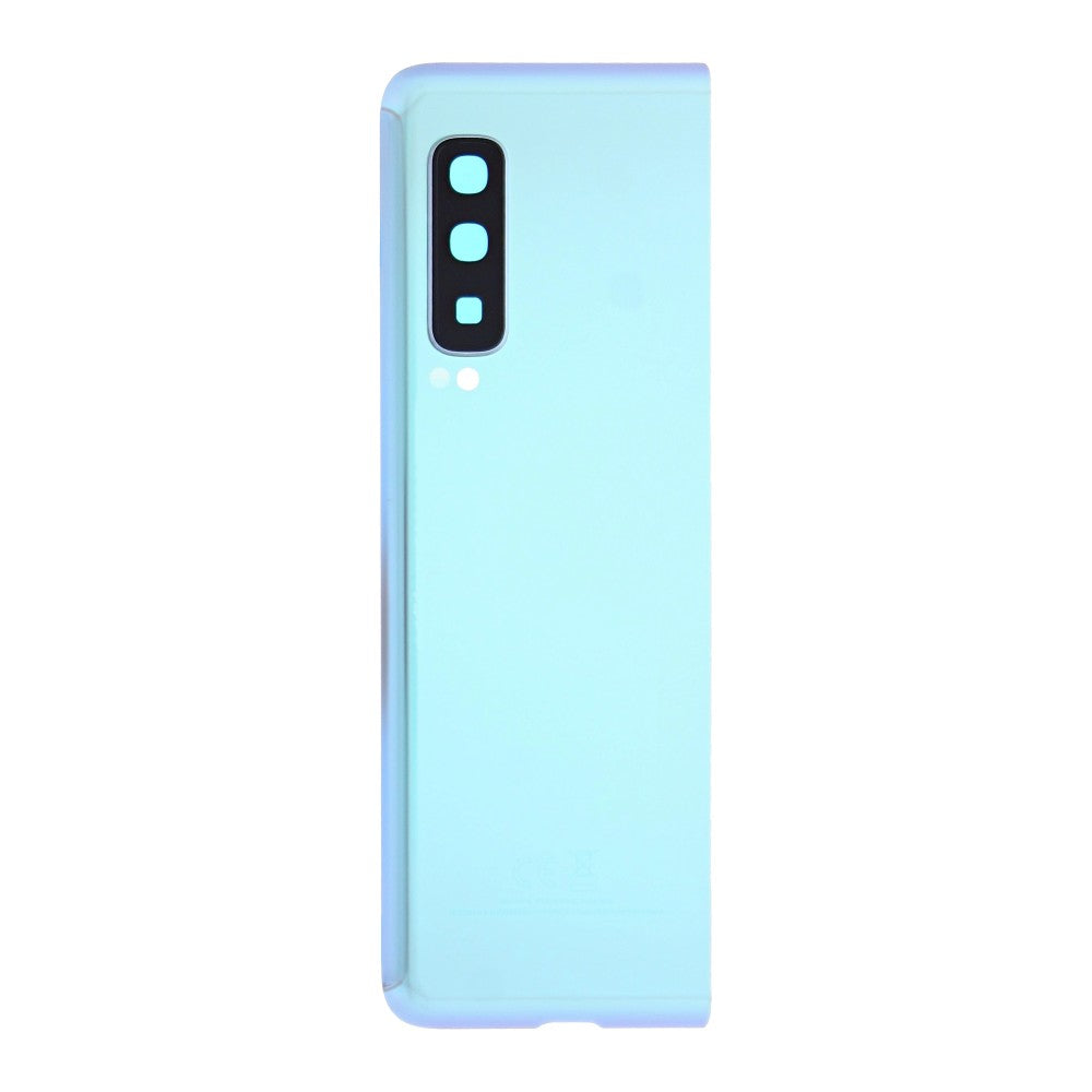 Samsung Galaxy Fold 5G F907B Rückseite mit Objektivausschnitt, silber, OEM
