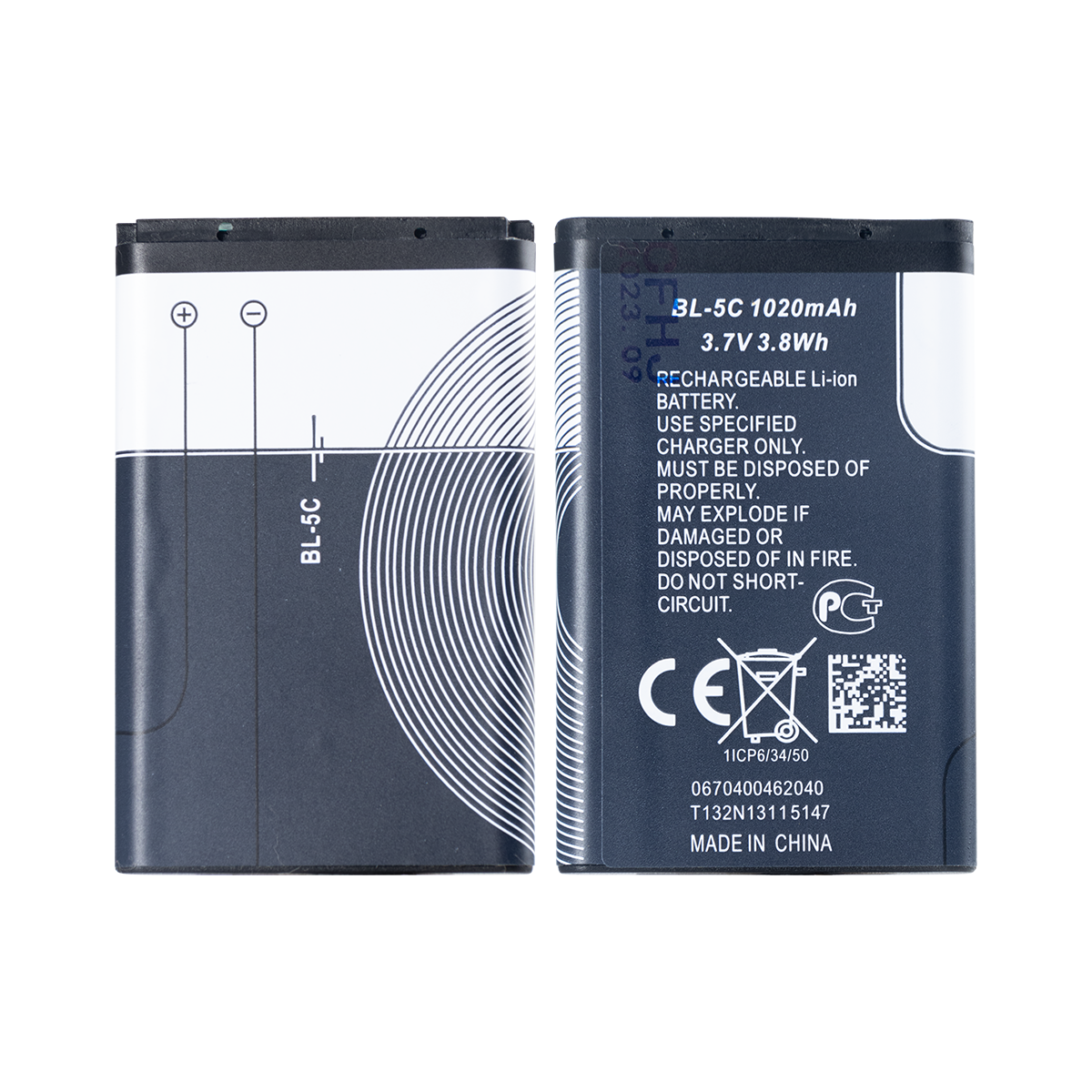 Nokia 1100, 1100C, 1101 Akku BL-5C OEM