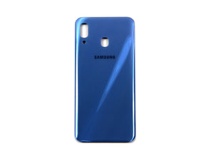 Samsung Galaxy A30 A305F Rückseite ohne Linse Blau OEM