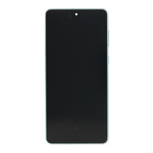 Samsung Galaxy A73 5G A736 Display und Digitizer mit Rahmen Mint Service Pack