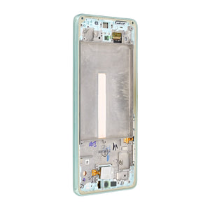 Samsung Galaxy A73 5G A736 Display und Digitizer mit Rahmen Mint Service Pack