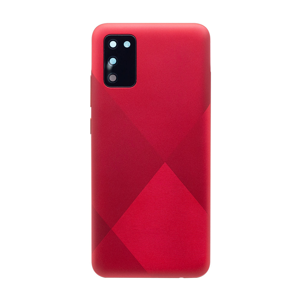Samsung Galaxy A02s A025F Rückabdeckung mit Linse Rot OEM