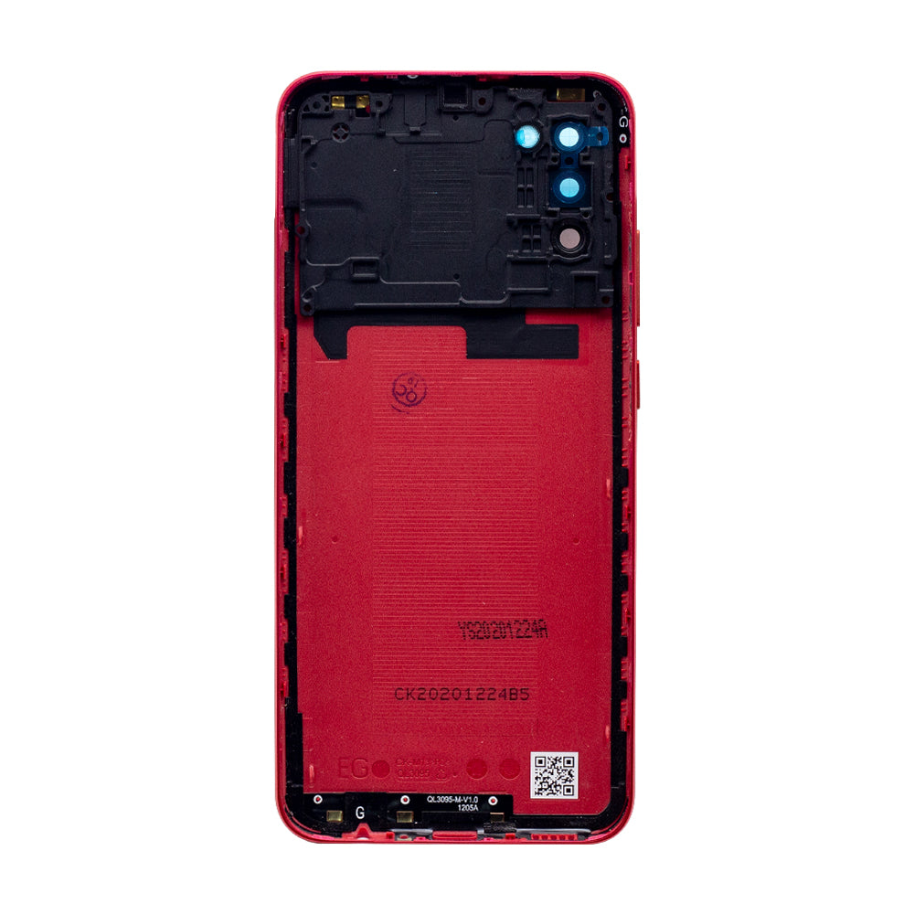 Samsung Galaxy A02s A025F Rückabdeckung mit Linse Rot OEM