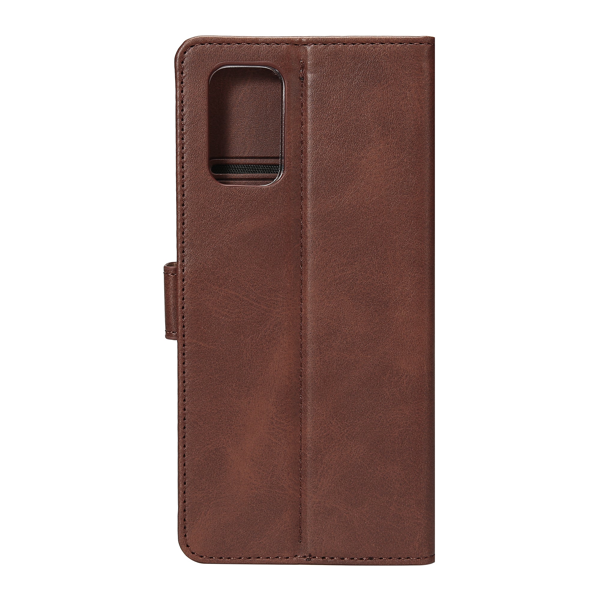 Rixus Bookcase For Samsung Galaxy A72 Brown
