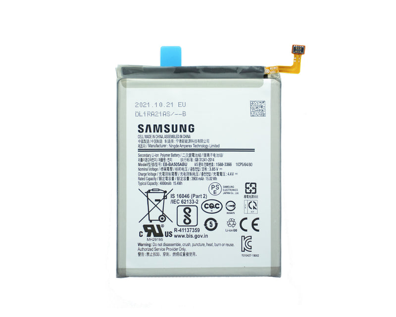 Samsung Galaxy A50 A505F, A30 A305F, A30S A307F, A20 A205F Akku EB-BA505ABU Original