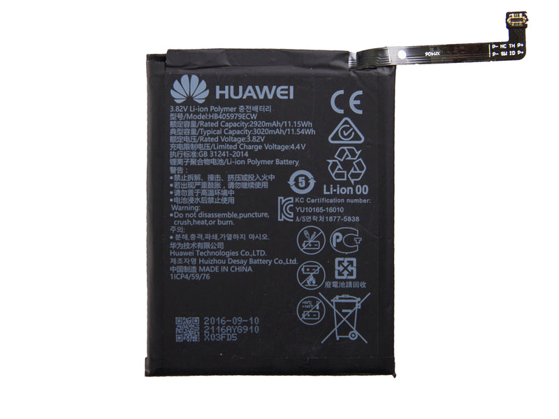 Huawei Y6 (2017), Nova, P9 Lite Mini (2017), Y6 Pro (2017), Y5 (2019), Y5 (2018), Y6 (2019), Y6 PRO, Y5P Akku HB405979ECW OEM