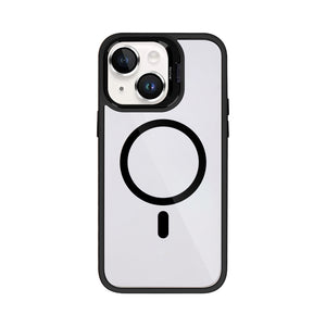 Rixus Classic 03 Case With MagSafe Compatible For Apple iPhone 13 Black