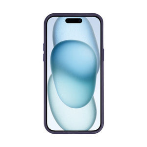 Rixus Classic 04 Tasche mit MagSafe For Apple iPhone 15 Plus Lila