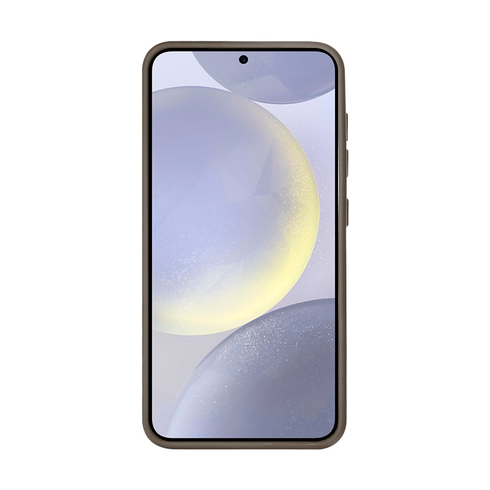 Rixus Classic 04 Tasche mit MagSafe für Samsung Galaxy S25 Braun