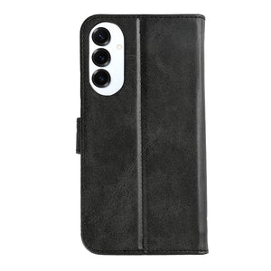 Rixus Bücherregal für Samsung Galaxy S25 Edge Schwarz