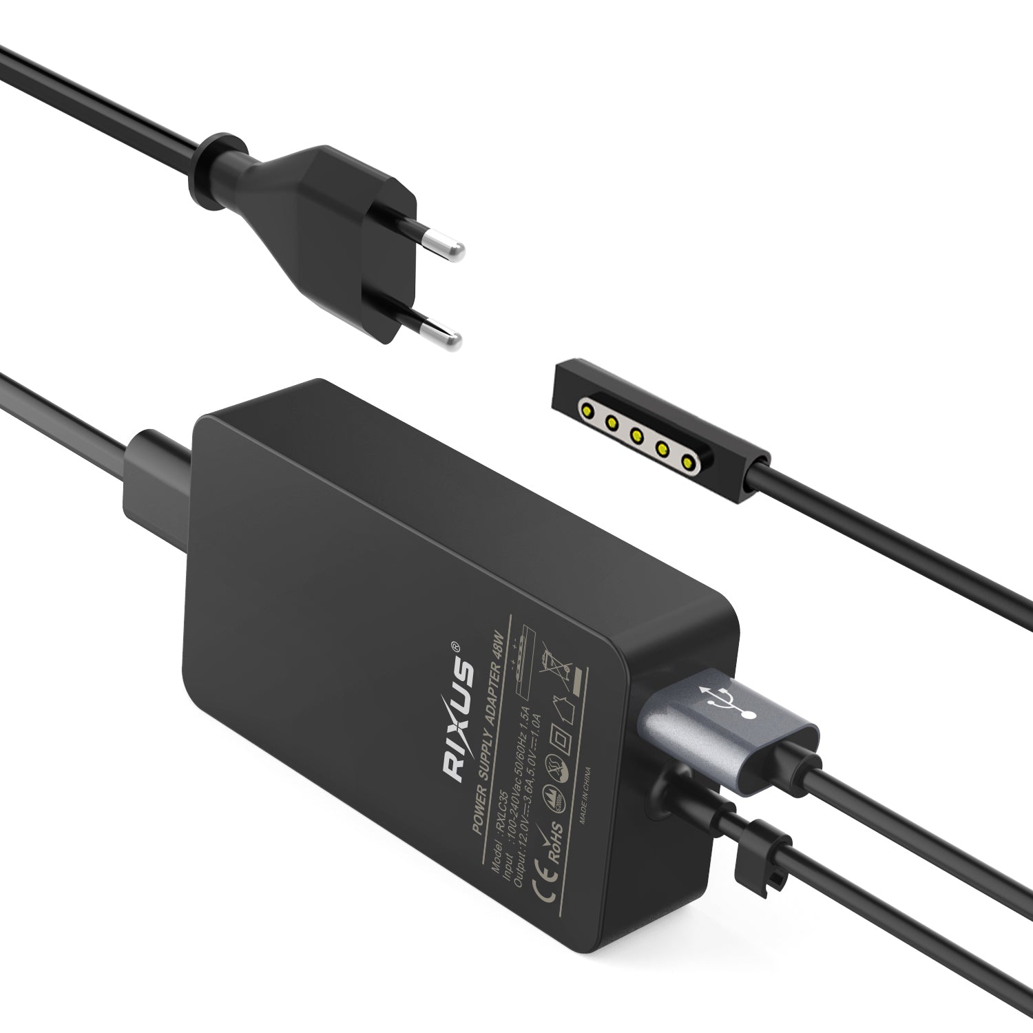 Rixus RXLC35 Microsoft Surface Ladegerät 48W