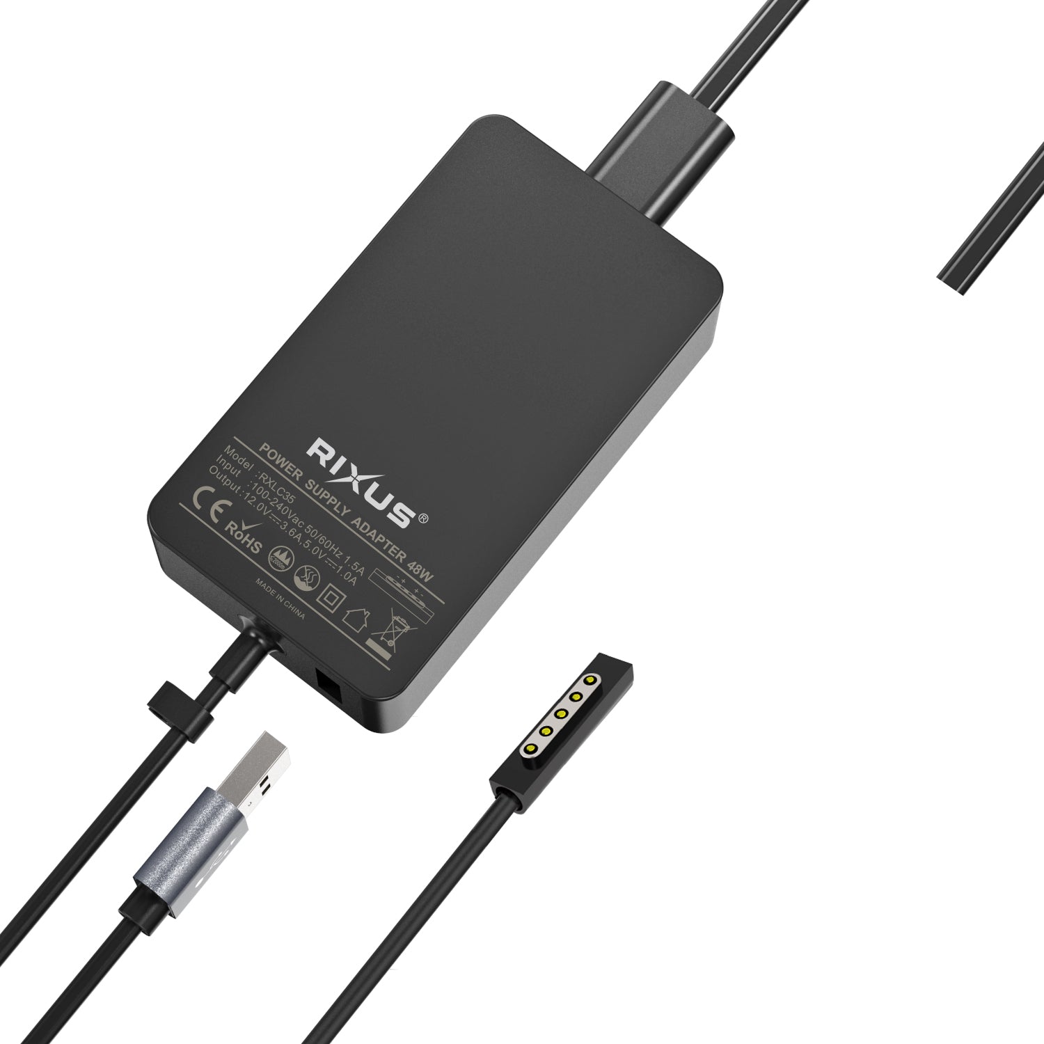 Rixus RXLC35 Microsoft Surface Ladegerät 48W