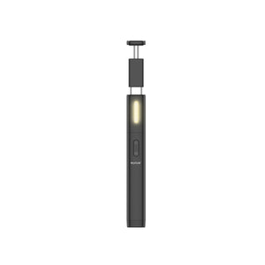 Rixus RXSF31 Integrierter Selfie Stick mit LED Lichtern Schwarz