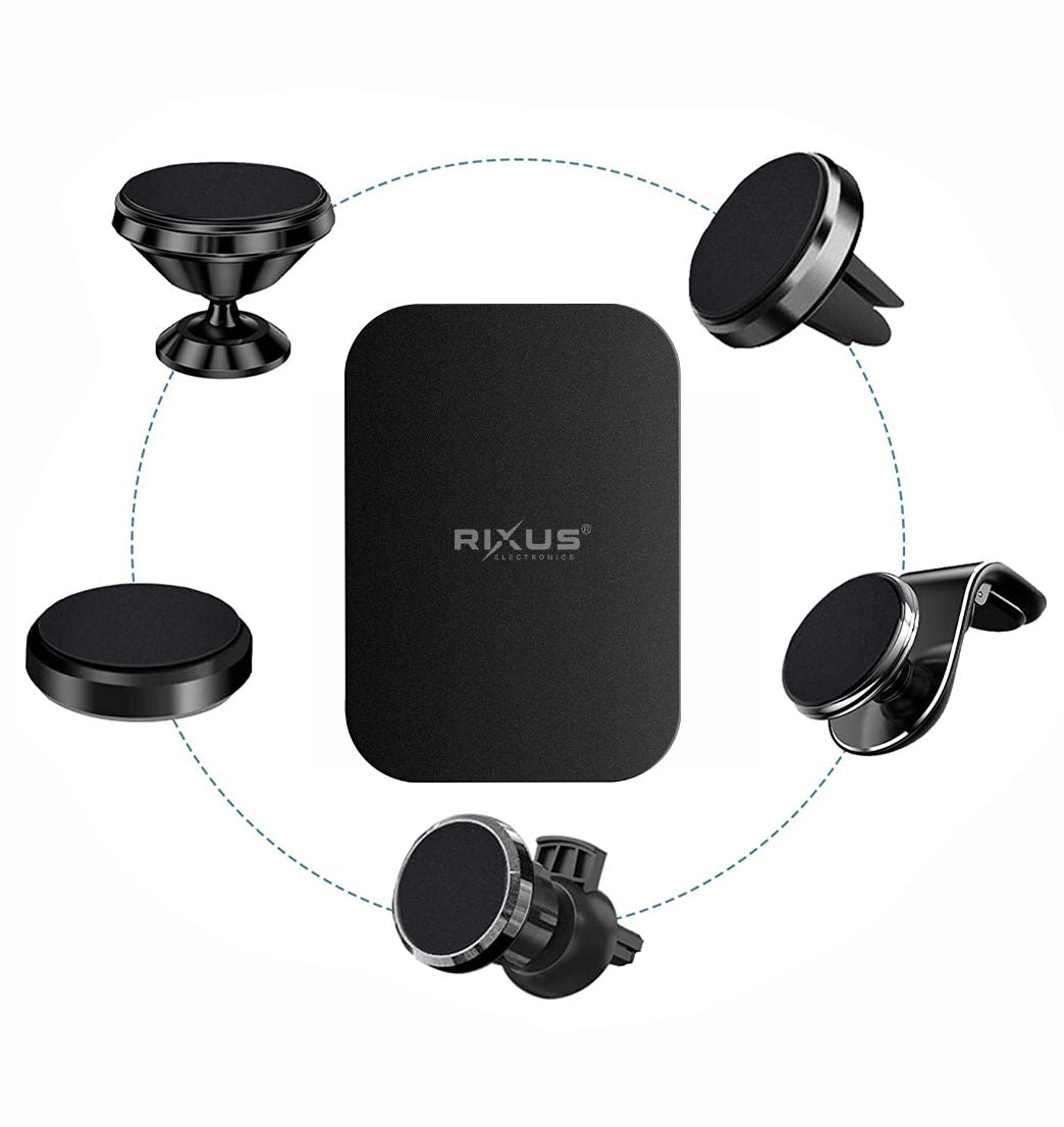 Rixus RXHM25 Feuille magnétique pour téléphone 4 jeux noir