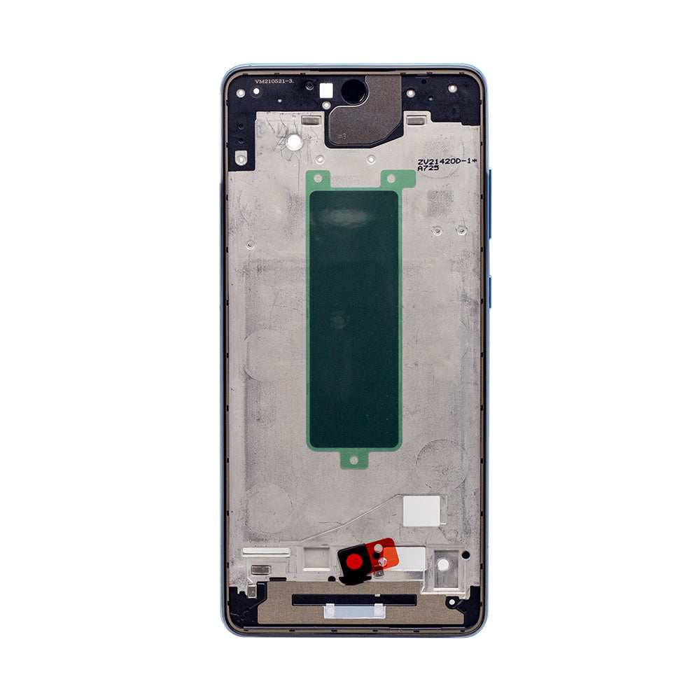 Samsung Galaxy A72 A725F Cadre central bleu OEM