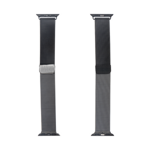 Milanese Loop Band For Apple Watch 42mm, 44mm, 45mm, 49mm Black Retail Box