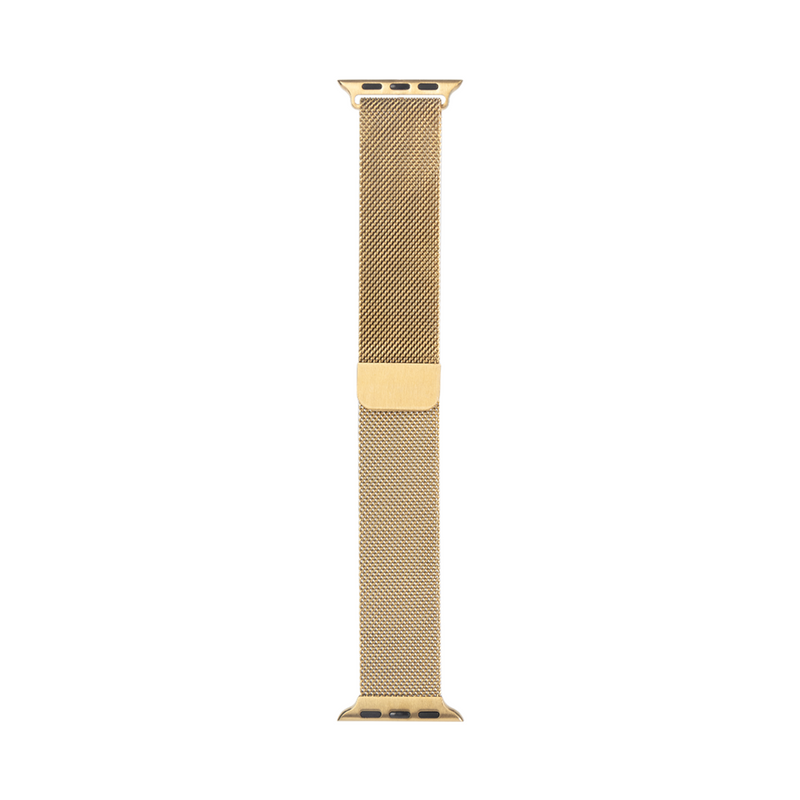 Milanese Loop Band For Apple Watch 38mm, 40mm, 41mm Gold Retail Box
