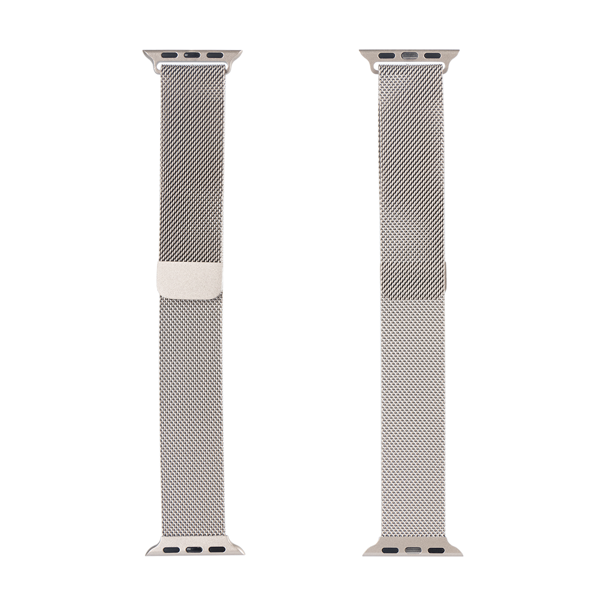 Milanese Loop Band 7th Gen For Apple Watch 42mm, 44mm, 45mm, 49mm Starlight Retail Box