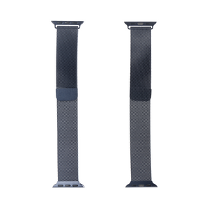 Milanese Loop Band 7th Gen For Apple Watch 42mm, 44mm, 45mm, 49mm Midnight Retail Box