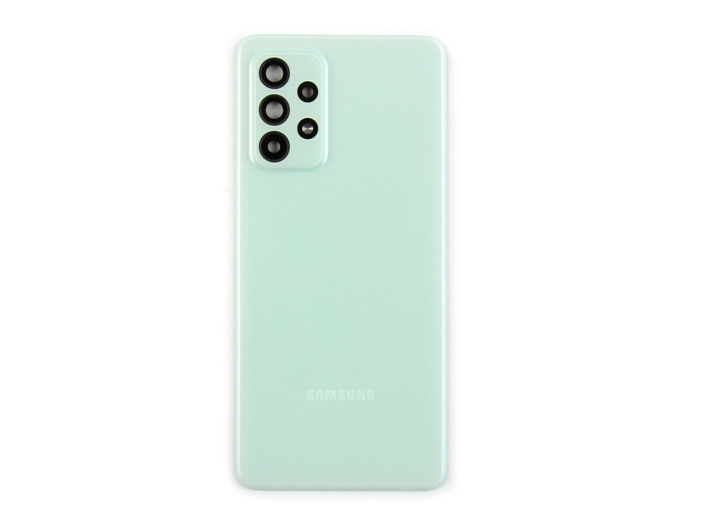 Coque arrière Samsung Galaxy A52s 5G A528B avec objectif Awesome Mint OEM