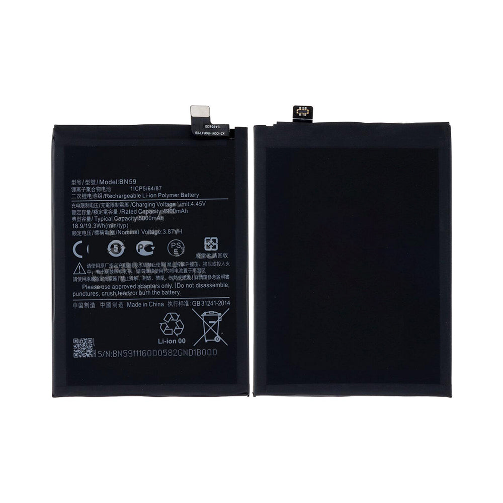 Xiaomi Redmi Note 10, batterie OEM Redmi Note 10S