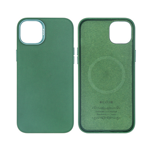 Rixus Classic 02 Case With MagSafe Compatible For Apple iPhone 15 Plus Green
