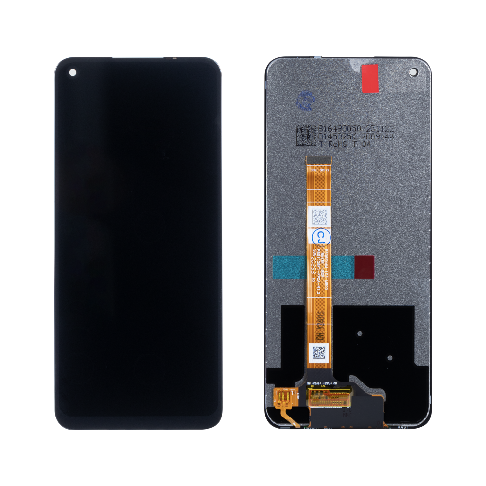 Écran et numériseur sans cadre noir OEM pour Oppo A52, A72 4G, A92