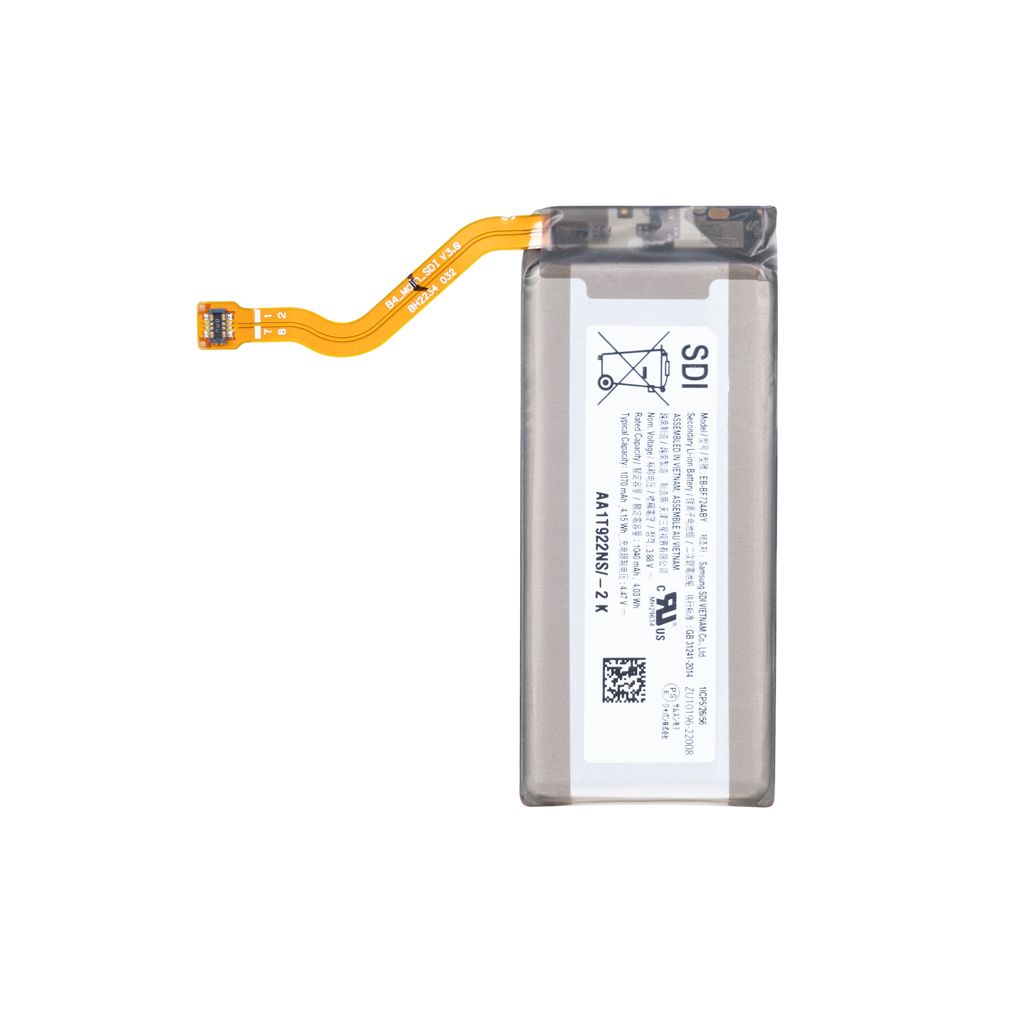 Batterie principale Samsung Galaxy Z Flip4 F721B EB-BF724ABY OEM
