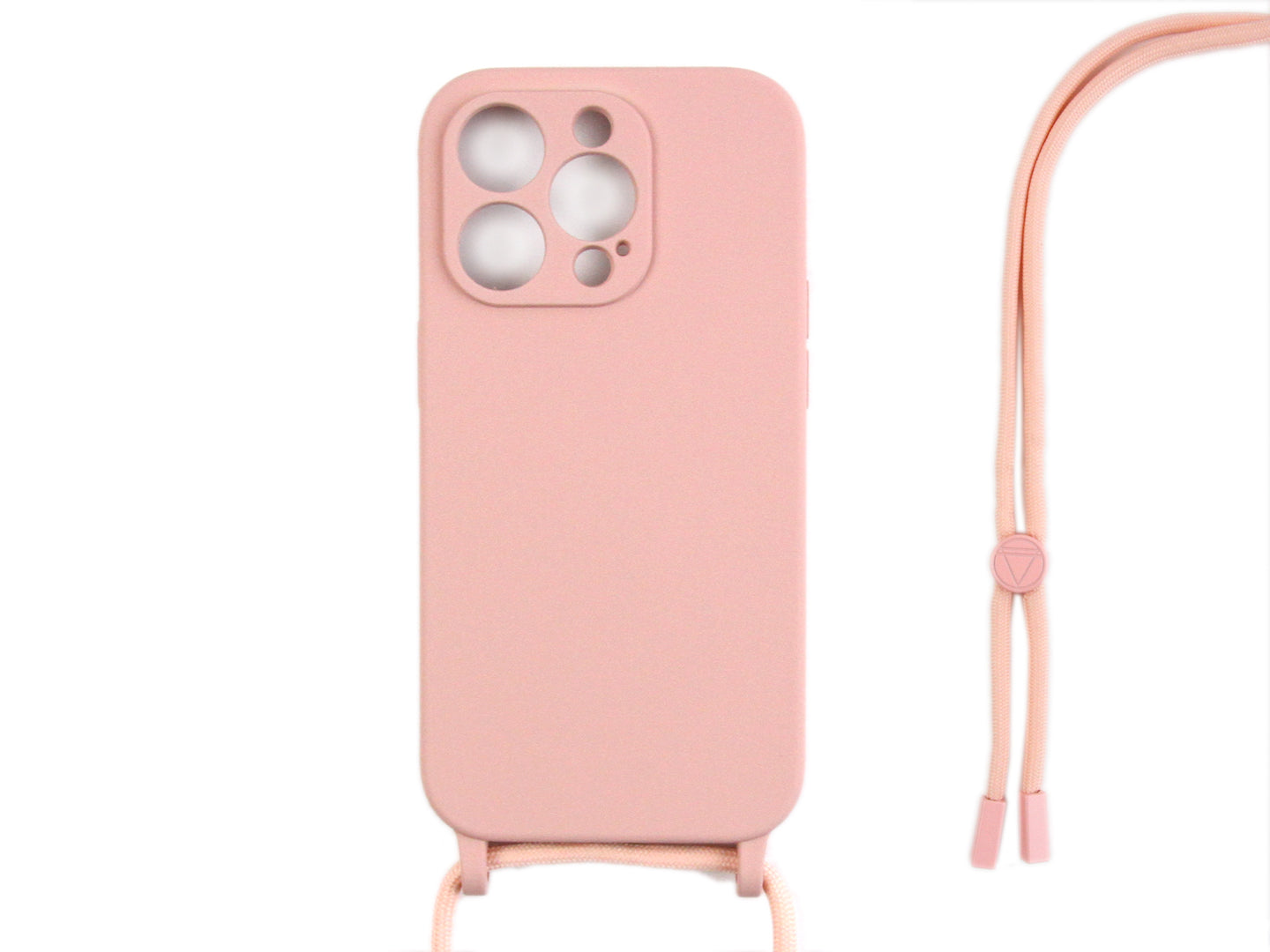 Cache-cordon For Apple collier Rixus TPU For Apple 14 Pro rose