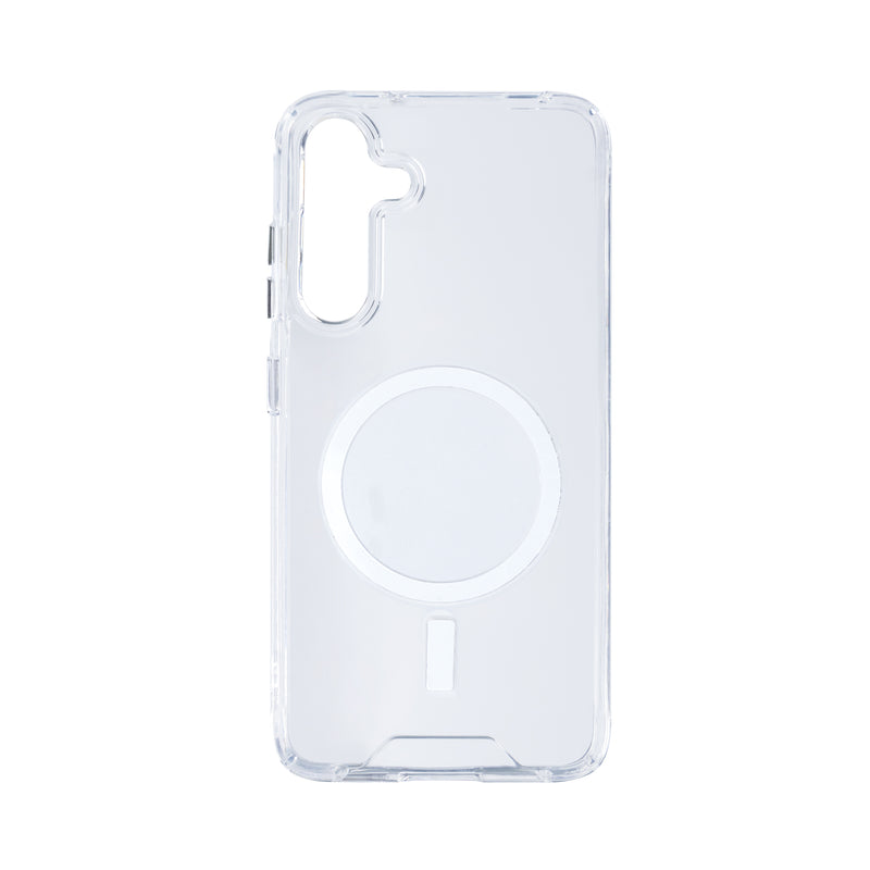 Rixus Anti Shock Case TPU With MagSafe Compatible For Samsung Galaxy S24 5G Transparent