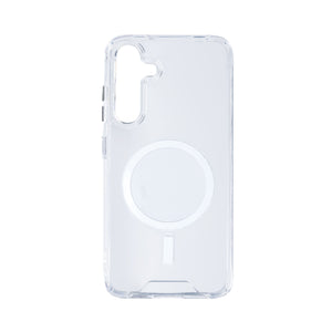 Rixus Anti Shock Case TPU With MagSafe Compatible For Samsung Galaxy S24 Plus 5G Transparent
