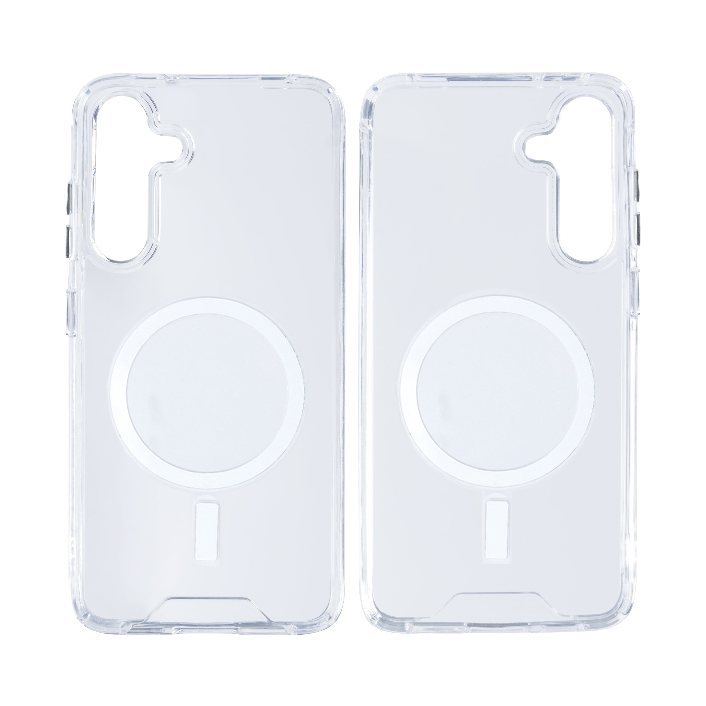 Rixus Anti Shock Case TPU With MagSafe Compatible For Samsung Galaxy S24 Plus 5G Transparent