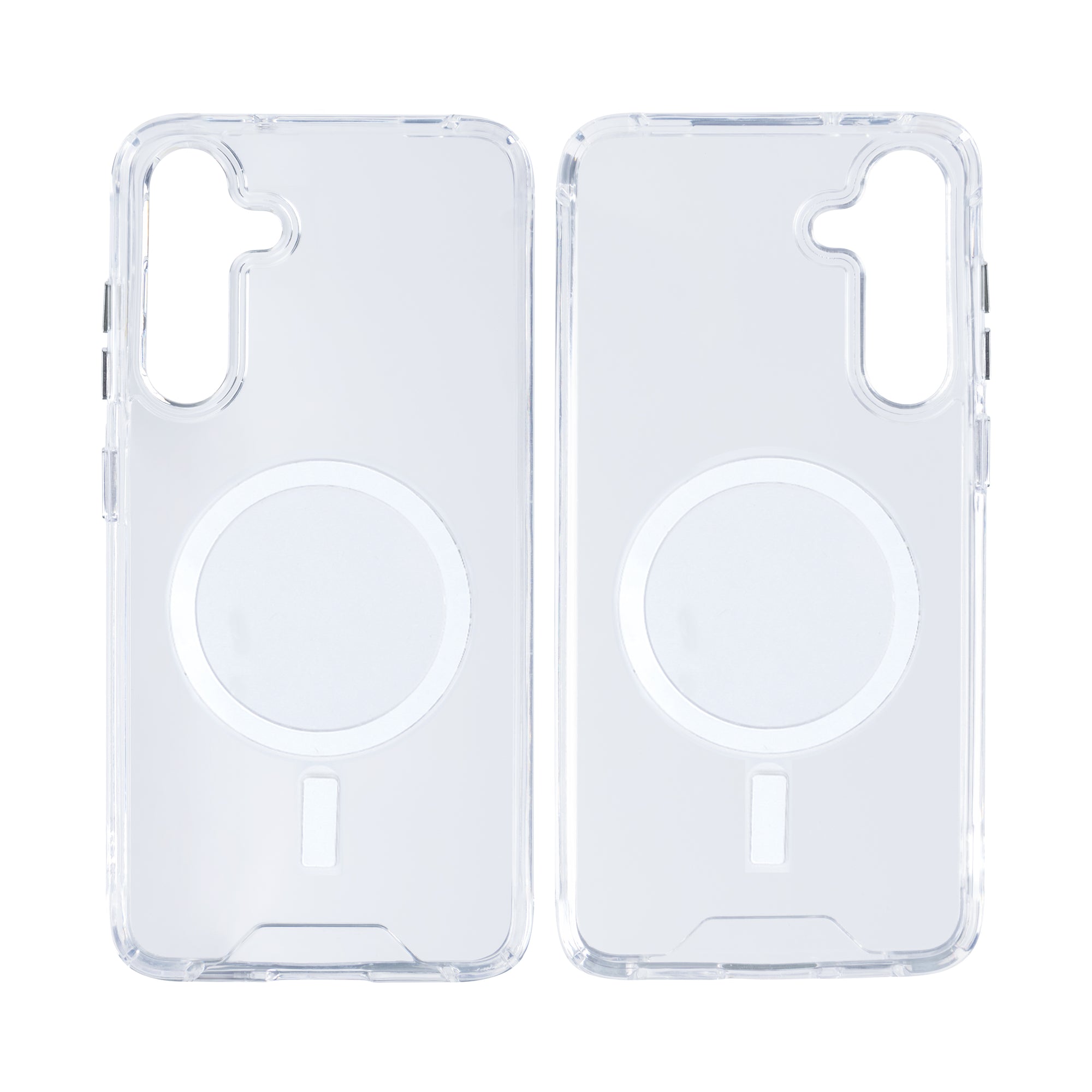 Rixus Anti Shock Case TPU With MagSafe Compatible For Samsung Galaxy S24 Plus 5G Transparent