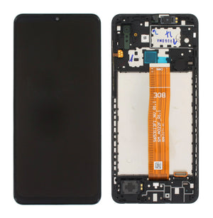 Samsung Galaxy A02 A022F Écran et numériseur avec cadre Noir Service Pack