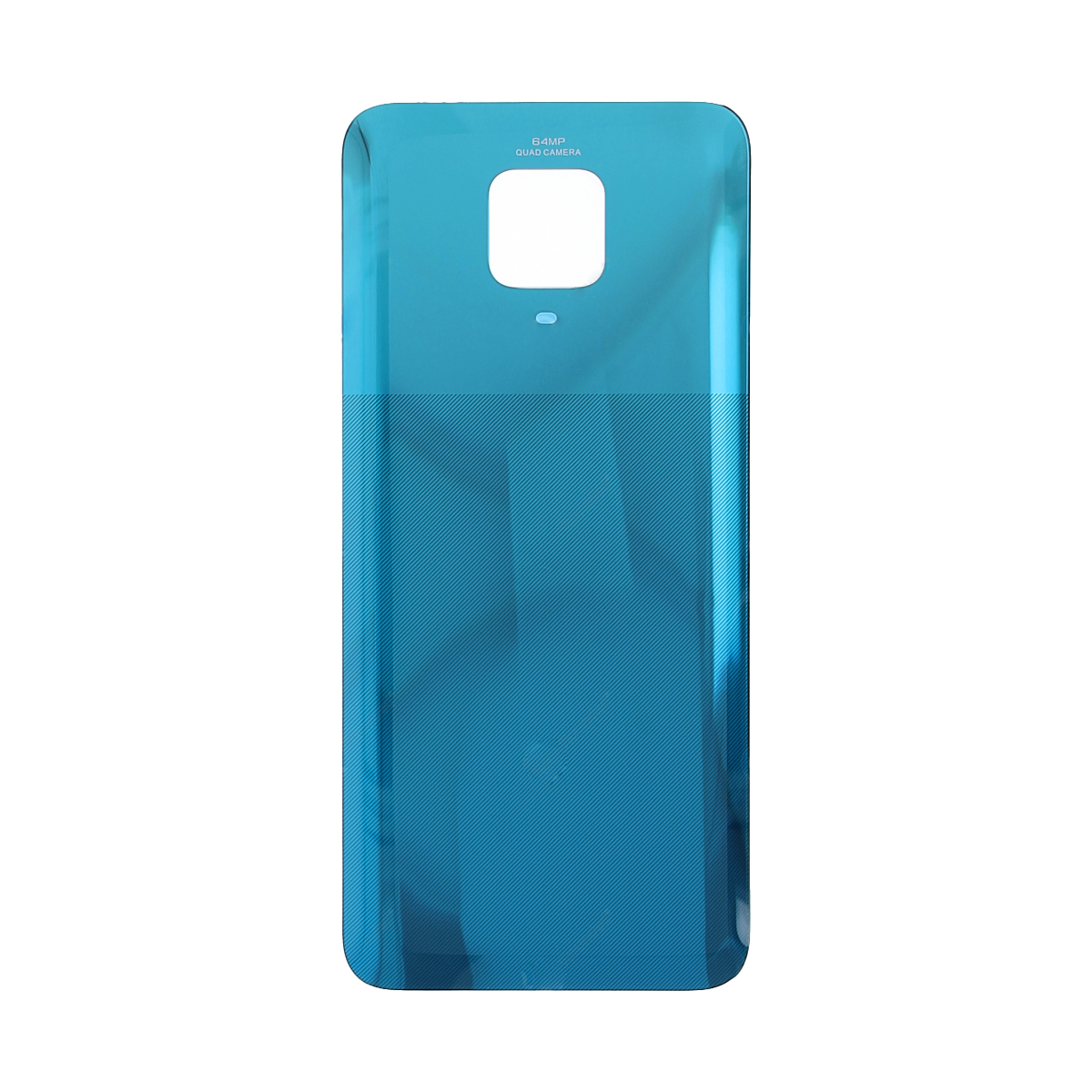 Coque arrière Xiaomi Redmi Note 9 Pro sans objectif, vert tropical, OEM