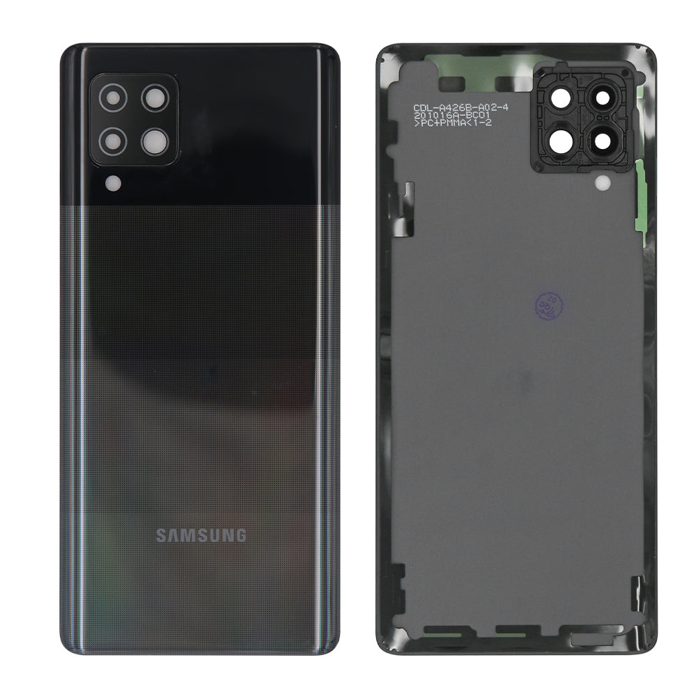 Coque arrière Samsung Galaxy A42 5G A426B avec objectif noir OEM