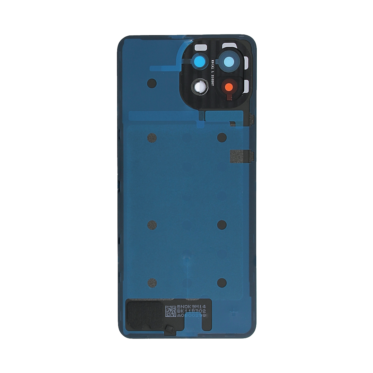Coque arrière Xiaomi Mi 11 Lite 5G avec objectif vert menthe OEM